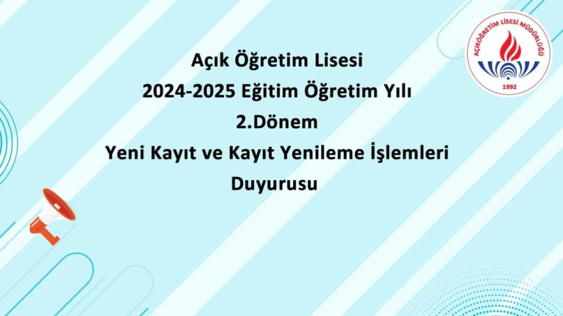 açık lise kayıtları